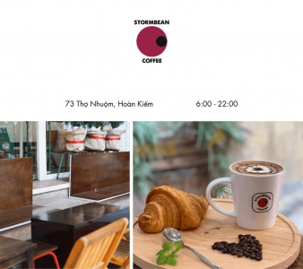 STORMBEAN COFFEE Quán cà phê nhỏ xinh cực chill tại Phố Thợ Nhuộm