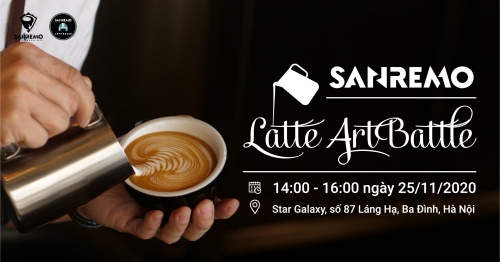 THỂ LỆ CUỘC THI SANREMO LATTE ART BATTLE 2020