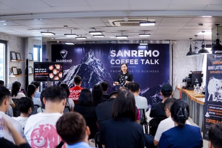 RECAP SANREMO COFFEE TALK – FROM BEANS TO BUSINESS: KẾT NỐI CÔNG NGHỆ, CHUYÊN MÔN VÀ VẬN HÀNH CÀ PHÊ