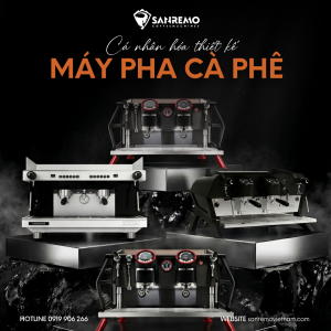 CUSTOM MÁY PHA CÀ PHÊ SANREMO – KHI THIẾT KẾ TRỞ THÀNH MỘT PHẦN CỦA NGÔN NGỮ THƯƠNG HIỆU