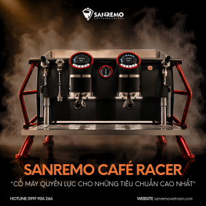SANREMO CAFÉ RACER – CỖ MÁY QUYỀN LỰC CHO NHỮNG TIÊU CHUẨN VẬN HÀNH CAO NHẤT